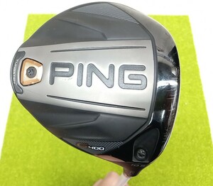 ジャンク 【ジャンク】PING G400 ドライバー LOFTの部分割れあり