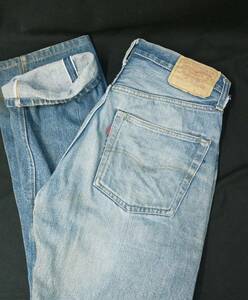 [70s] LEVI'S VINTAGE 501 DENIM JEANS リーバイス 66前期 ヴィンテージ デニム W32 ブランク サークル タブ 刻印6 76年製 店舗受取可