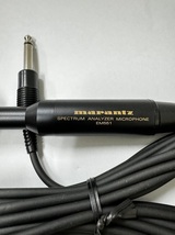 marantz マランツ グラフィックイコライザー用マイク EM551 spectrum analyzer microphone_画像1