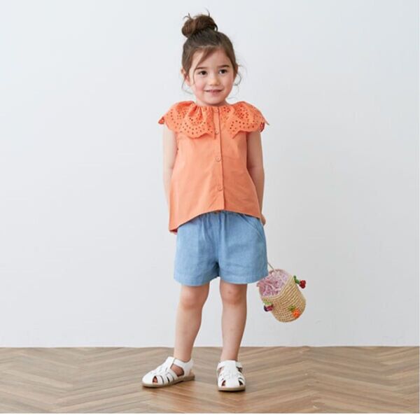 petit main 【防汚加工】ベーシックショートパンツ