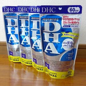 【未開封品】DHC DHA epa 60日分 4袋セット