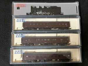 KATO C11/ old passenger car 3 set C11/s is f42/s is f43/mani60