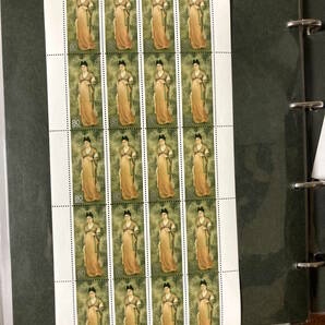 記念切手シート 藤原京創都1300年記念 80円ｘ20枚の画像1