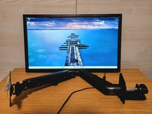 値下げ　240Hz24インチゲーミングモニターJN-24GT240FHDR アーム付き