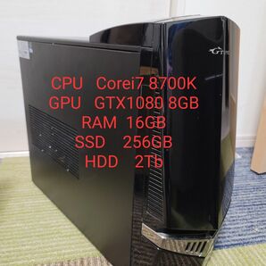 値下げ　美品　爆速高性能ゲーミングPC　GTX1080 I7-8700K