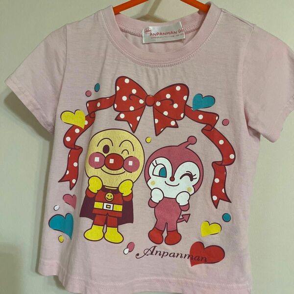 アンパンマン 半袖Tシャツ Tシャツ キッズ 女の子 子供服 可愛い半袖Tシャツ