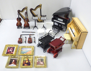 GW special price *1|12 size * musical instruments set * miniature 