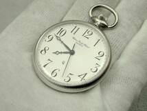 Citizen Pocket Watch クォーツ式 懐中時計 約37.5ｇ 稼働現状品 売り切り_画像7