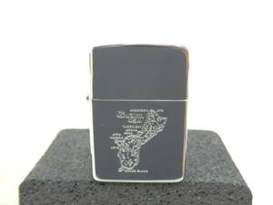 ZIPPO 1990年製 Guam USA オイルライター 約57.ｇ 着火現状品 売り切り