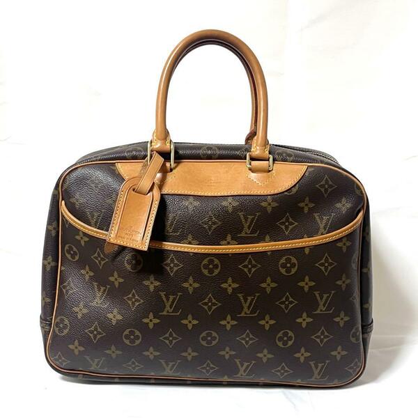 LOUISVUITTON ルイヴィトン ドーヴィル ボーリングバニティ M47270 ハンドバッグ モノグラム 良品