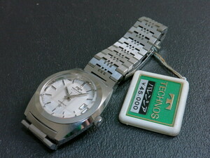  dead stock 70 period Tecnos baren sia self-winding watch 