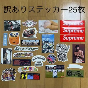 Supreme訳ありステッカー/Box Logo Sticker Set TeeロンTシャツキャップNikeMM6帽子鞄セーター