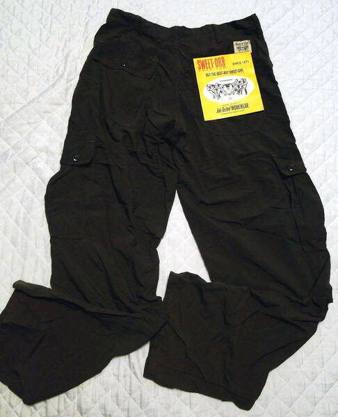 80's スウィートオール ベイカーパンツ SWEET-ORR Cotton Utility Pants USA製 デッドストック 送料込