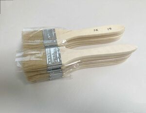 建築塗装用　DIY 刷毛　100本入　毛丈45mm 4.3cm*22.5cm SK Br0022