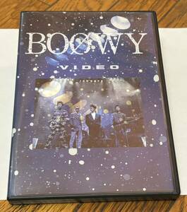 音楽 邦楽 J-ROCK J-POP BOOWY ボウイ BOOWY VIDEO DVD版 中古。