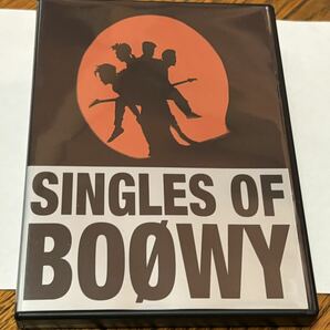 音楽 邦楽 J-ROCK J-POP BOOWY ボウイ SINGLES OF BOOWY DVD版 中古。の画像1