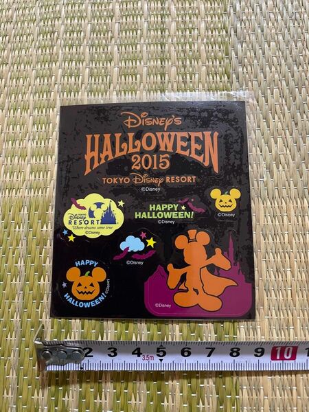 ディズニーリゾート ハロウィン2015シール非売品 蓄光シール