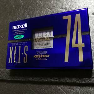 未開封　カセットテープ　maxell XLⅠ-S　74分