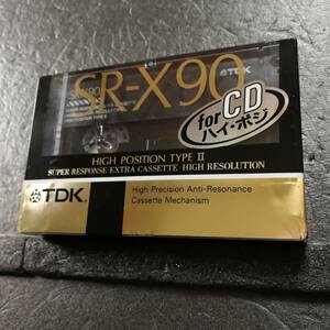 未開封　カセットテープ　TDK SR-X　90分