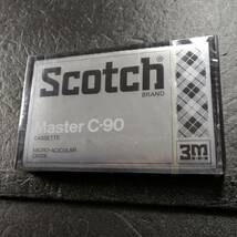 未開封　カセットテープ　Scotch Master　90分_画像1