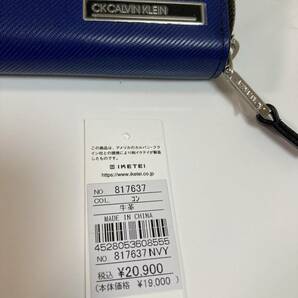 CK CALVIN KLEIN カルバンクライン ラウンドファスナー 長財布 ポリッシュ 8137637 コン 定価20900円 正規品★新品の画像6