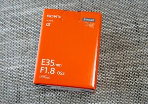 【新品】E 35mm F1.8 OSS SEL35F18 aps-c eマウント