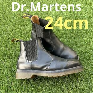 Dr.Martens ドクターマーチン チェルシーブーツ サイドゴア 24cm レディース