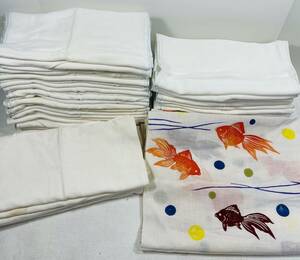  soft cloth diapers 41 sheets together do Be weave plain fabric goldfish 