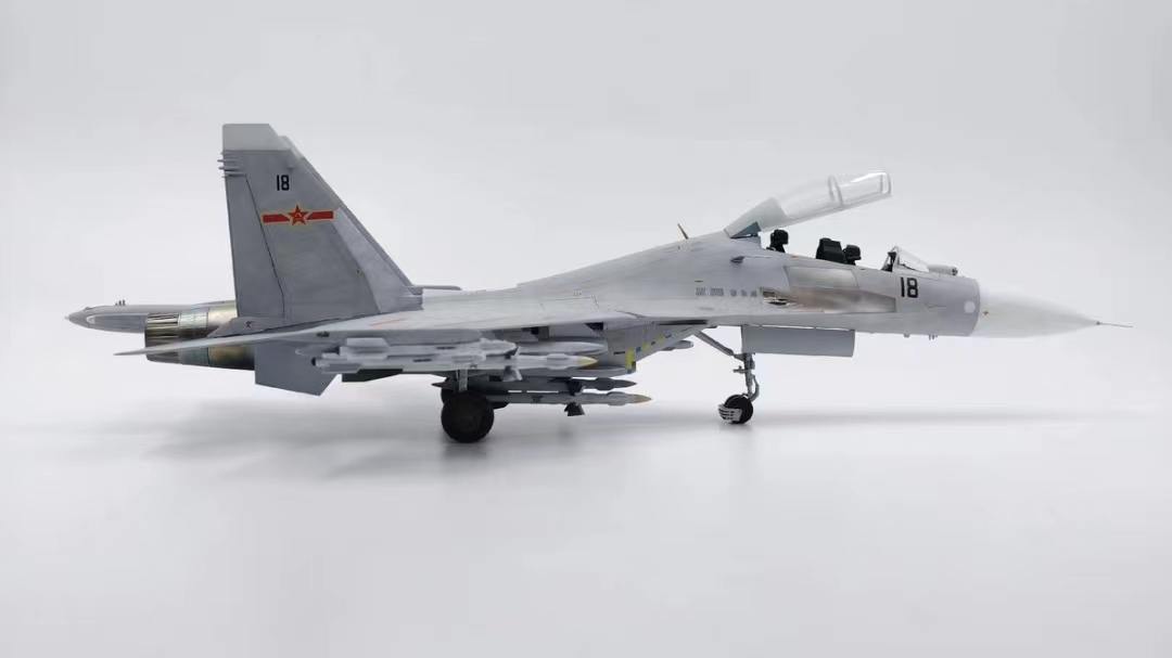 1/48 Russian Su-30MKK assembled and painted finished product, Plastic Models, aircraft, Finished Product