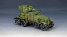 1/35 ソビエト BA-3装甲車 組立塗装済完成品 _画像6