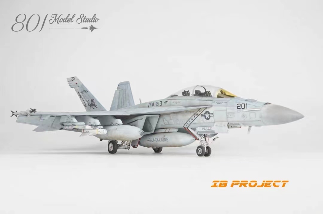 1/48美国F/A-18F涂装成品, 塑料模型, 飞机, 完成的产品