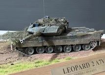 1/35 ドイツ軍 レオパルト2A7V 主力戦車 組立塗装済完成品_画像2