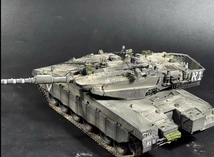 1/35 イスラエル国防軍 主力戦車 メルカバーMK.3 組立塗装済完成品_画像3