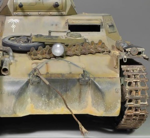 1/35 Germany Ⅰ number tank A type construction painted final product 