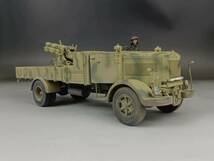 IBG 1/35 イタリア 3ROトラック＆10MM100/17砲 組立塗装済完成品_画像4