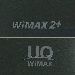 UQ WiMAX 2+ SPEED Wi-Fi NEXT WＸ06 モバイル ルーター ライムグリーン NEC 黒ケース付 ネットワーク利用制限「KDDI ○」通電OKの画像4