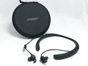 BOSE ボーズ ワイヤレスヘッドホン ノイズキャンセリング QuietControl 30 wireless headphones ネックバンド ブラック ケース付