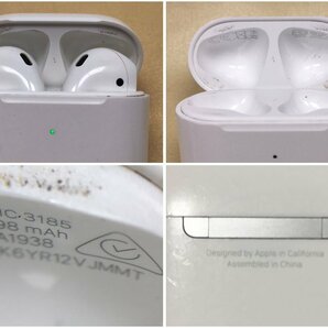 ☆動作品☆AirPods エアーポッズ イヤフォン アップル EMC.3185 A1938の画像3