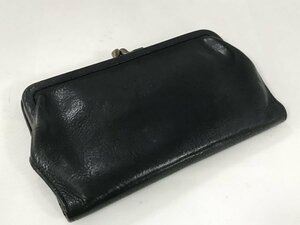 ☆中古☆IL BISONTE イルビゾンテ レザー 長財布 黒 ブラック系