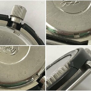 ☆ジャンク品☆SEIKO セイコー クォーツ 腕時計 150mハイブリッドダイバー H558-5000 ダイバーズウォッチ アナデジの画像7