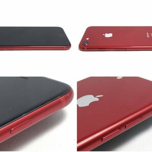 ジャンク品 Apple iphone8 64GB MRRY2J/A ドコモ SIMロックあり レッド アイフォン A1906 バッテリー最大容量73％の画像6