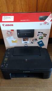 Canon キャノン プリンター A4インクジェット複合機 PIXUS TS3330 ブラック 外箱&説明書あり インク残あり(互換インク) 