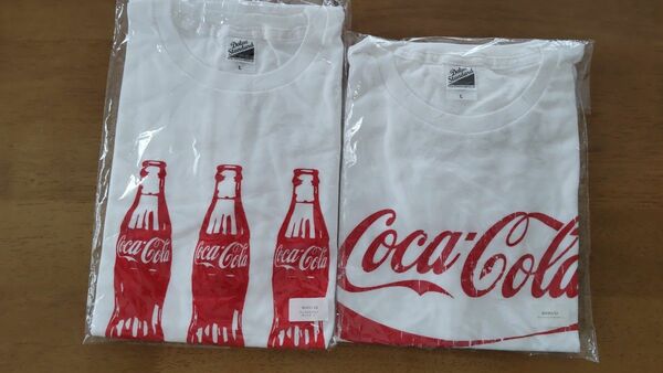 コカ・コーラ Tシャツ 白　2着セット未使用品