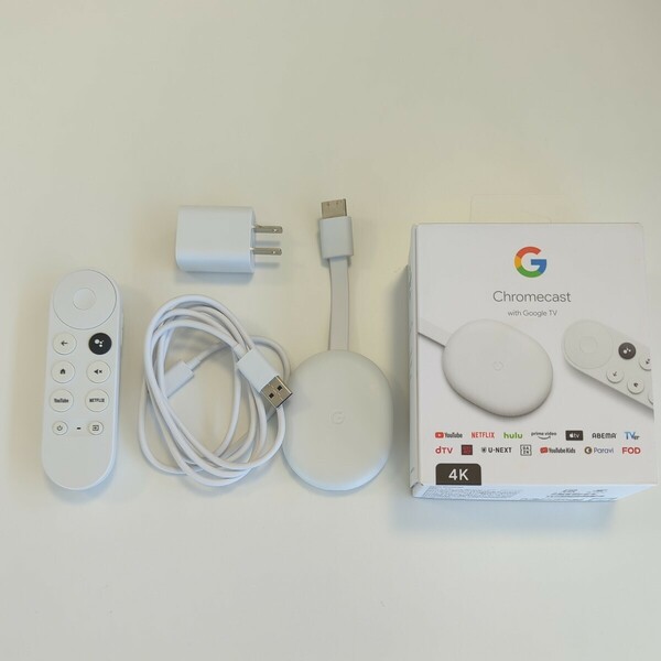 【中古】Chromecast with Google TV【4K / GA01919-JP】