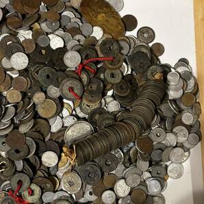 日本銭 古銭 旧硬貨おまとめ 8600g以上 穴銭 アンティーク 雑銭の画像3