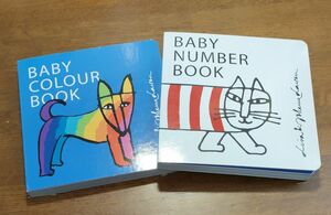 ♪リサラーソン 絵本　英語　BABY NUMBER BOOK　BABY COLOR BOOK 　２冊セット♪
