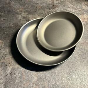  plate тарелка titanium тарелка круг тарелка 2 шт. комплект легкий кемпинг кухонная утварь 
