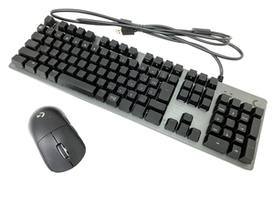 【動作保証】Logicool ロジクール G PRO SUPERLIGHT マウス G512 カーボン ゲーミング キーボード セット 中古 O8704584