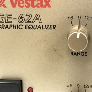 Vestax GE62A グラフィックイコライザー 音響機材 音楽 趣味 ジャンク F8712406の画像8