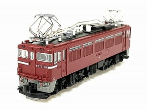 【動作保証】KATO 3075-1 ED75 1000 前期形 電気機関車 鉄道模型 Nゲージ 中古 良好 O8708824